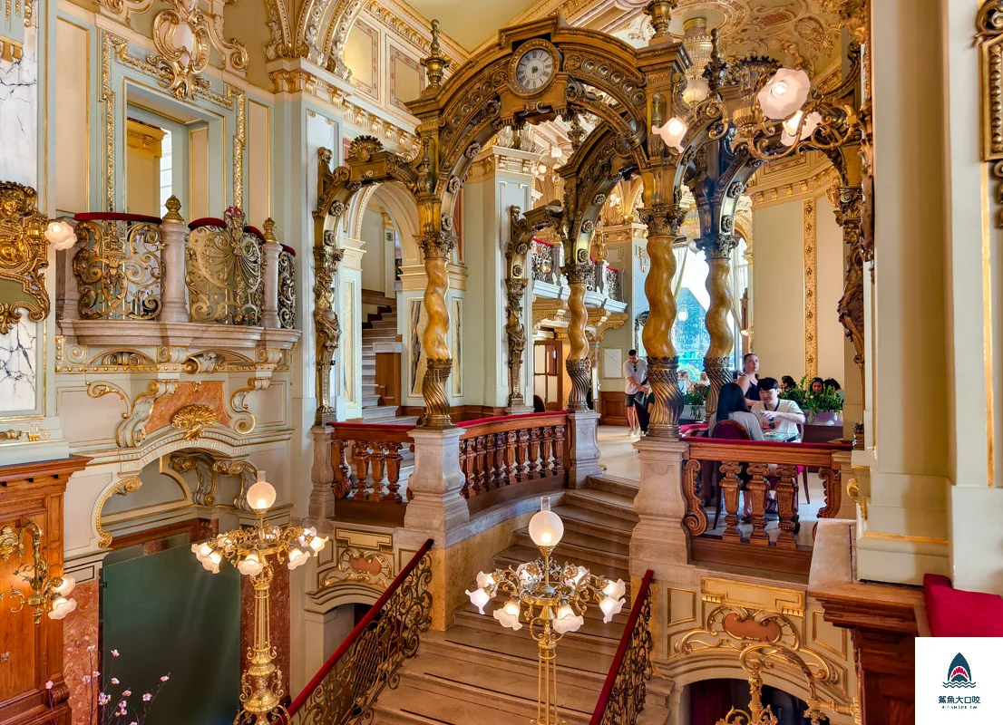 紐約宮殿咖啡,紐約咖啡館,紐約咖啡,New York Café Budapest @鯊魚大口咬
