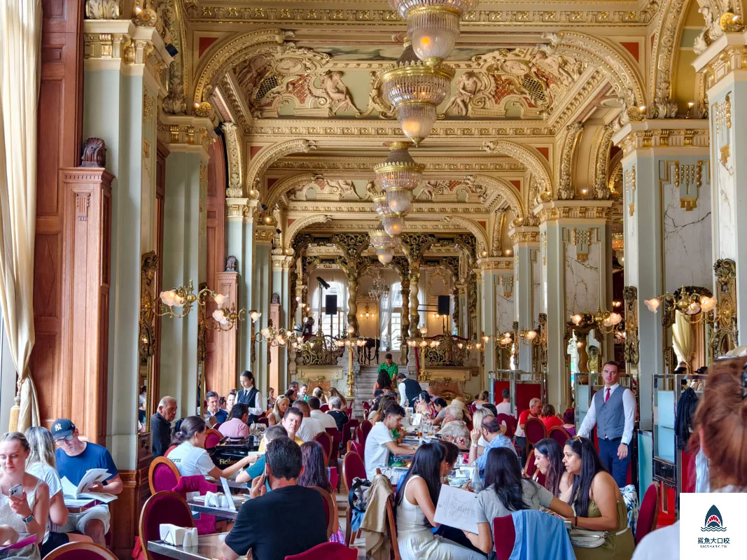 紐約宮殿咖啡,紐約咖啡館,紐約咖啡,New York Café Budapest @鯊魚大口咬