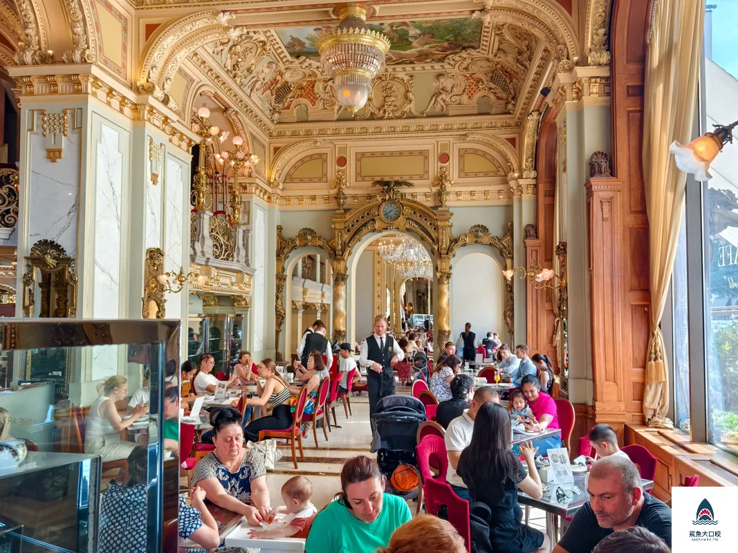 紐約宮殿咖啡,紐約咖啡館,紐約咖啡,New York Café Budapest @鯊魚大口咬