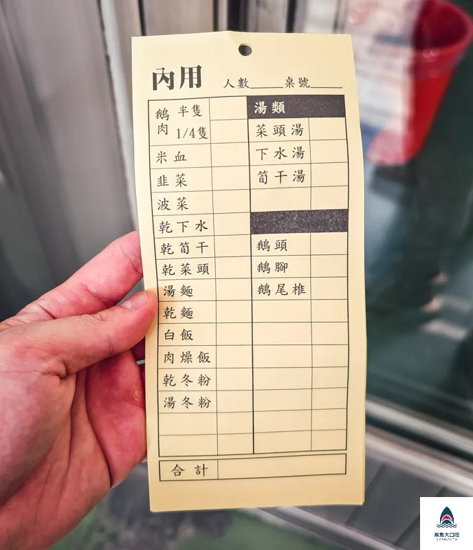 王田鵝肉,王田鵝肉菜單 @鯊魚大口咬
