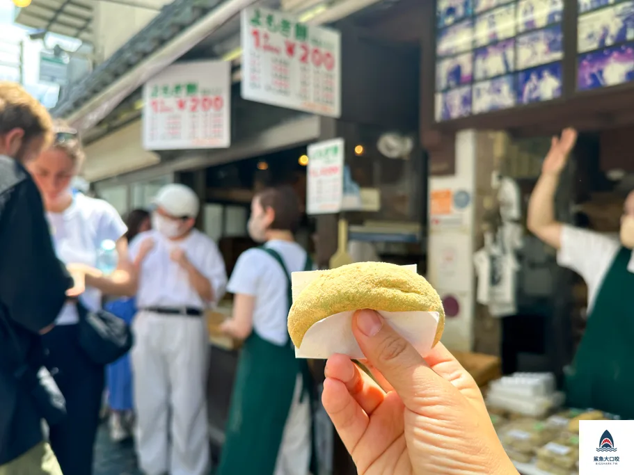 奈良必吃美食,奈良中谷堂,中谷堂麻糬 @鯊魚大口咬