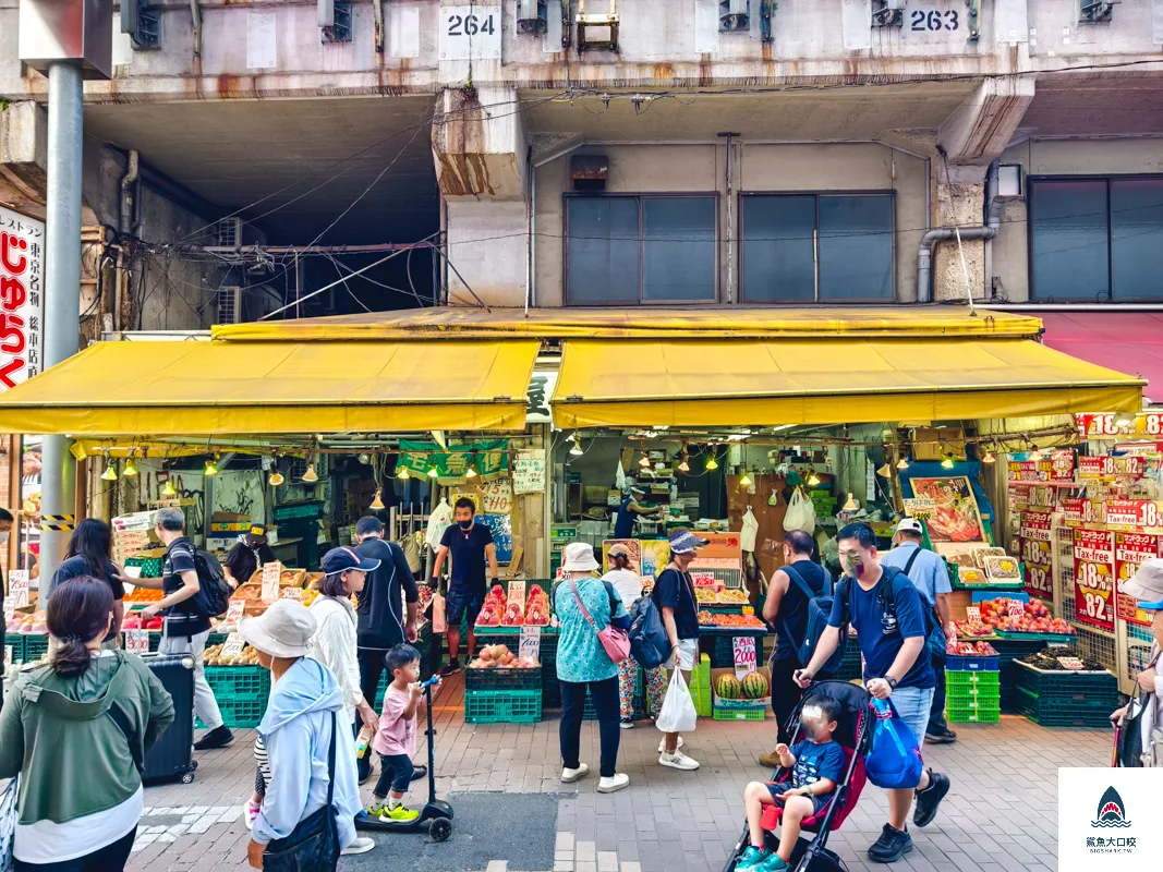 阿美橫町水果行,阿美橫町商店街,阿美橫町 @鯊魚大口咬