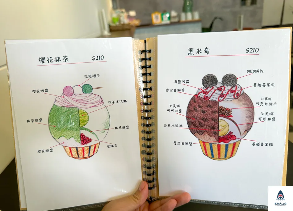 台中冰店,美美庵,台中日式刨冰 @鯊魚大口咬