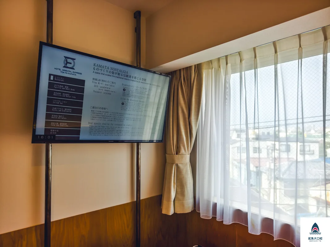 東京蒲田東方快捷酒店Hotel Oriental Express Tokyo Kamata,東京蒲田東方快捷酒店,羽田機場住宿推薦,羽田機場住宿 @鯊魚大口咬