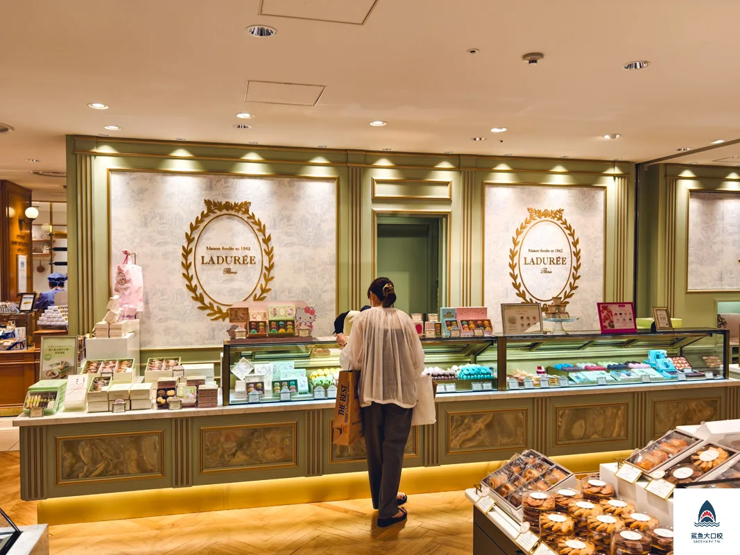Laduree銀座店,Laduree東京銀座店,Laduree東京店,Laduree @鯊魚大口咬
