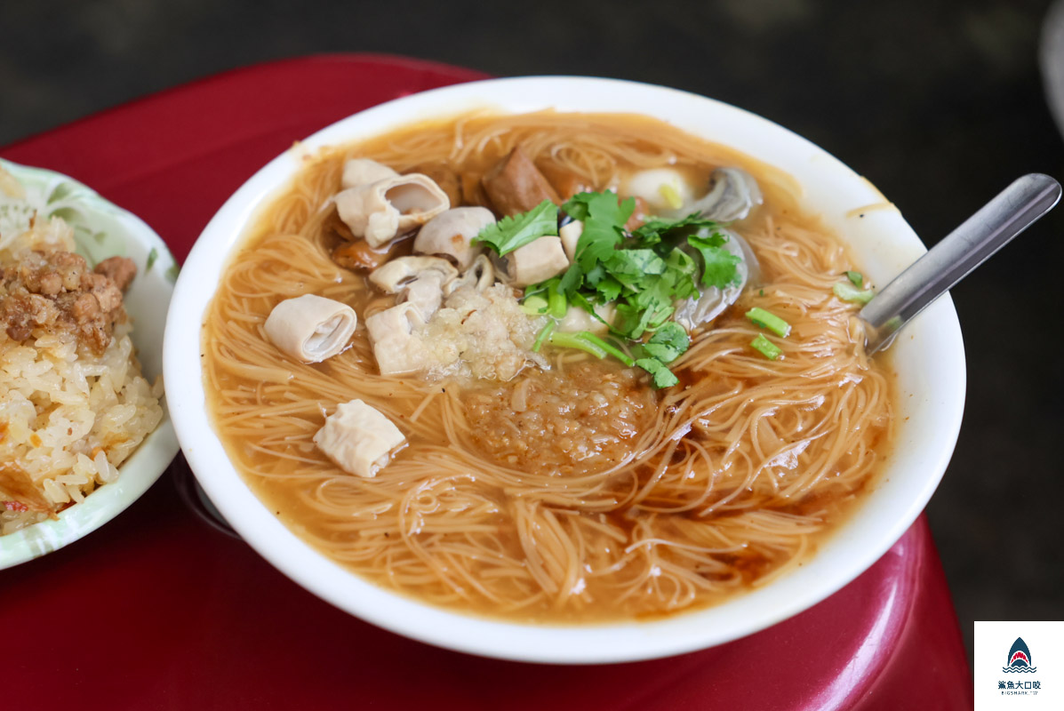 蔡家麵線,蔡家麵線菜單 @鯊魚大口咬