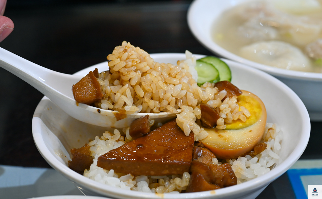 小南門福州傻瓜乾麵,小南門美食,台北傻瓜乾麵 @鯊魚大口咬