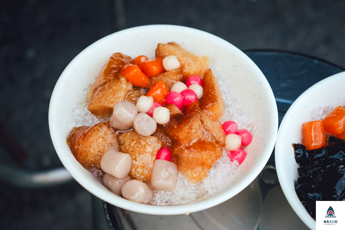 北港粳粽林粳粽冰,粳粽林,北港粳粽林粳粽菜單冰 @鯊魚大口咬