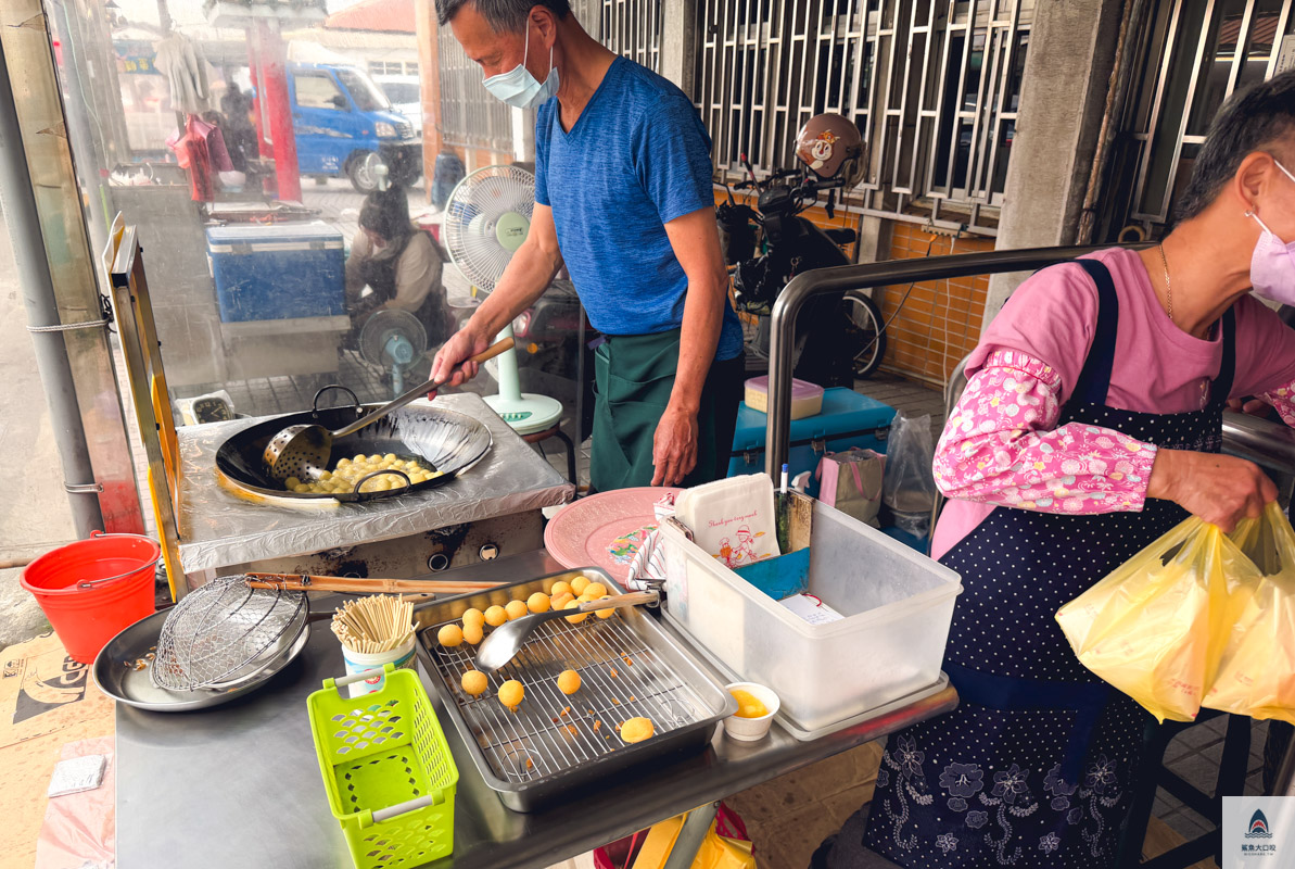 北斗美食,北斗農會門口地瓜球