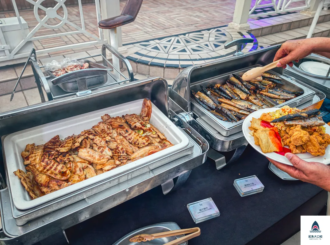 麗星郵輪探索星號麗都餐廳BBQ,麗星郵輪探索星號麗都餐廳BBQ介紹 @鯊魚大口咬