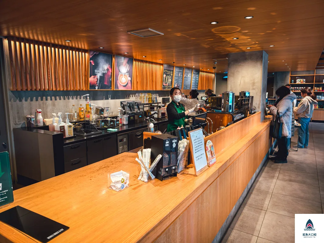 日本星巴克,奈良星巴克,星巴克猿澤池店,奈良景點 @鯊魚大口咬